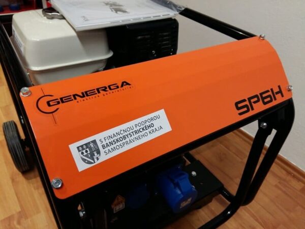 Jednofázová elektrocentrála Generga SP6H - Image 12